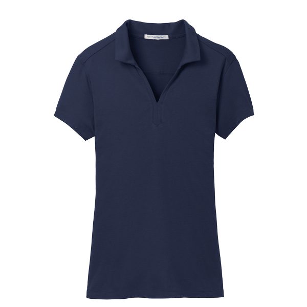 Port Authority Women s True Navy Rapid Dry Mesh Polo For Cheap